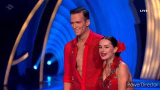 Amber Davies and Simon Proulx-Sénécal skating in Dancing On Ice (Dance Week) (4/2/24)