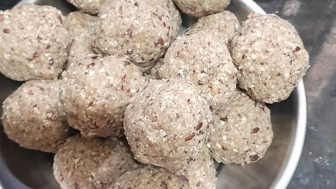 कैल्शियम और प्रोटीन से भरपूर Til flax seeds Laddu...