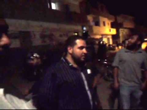 شباب الاخوان بالأسدية ينشدون الله غايتنا اثناء الفرز