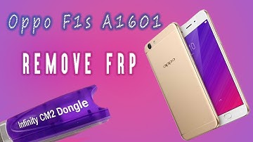 Oppo F1s A1601 reset frp lock | frp remove | with cm2