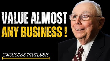 The Easiest Way To Value Any Stocks | Motivational Speech CHARLIE MUNGER