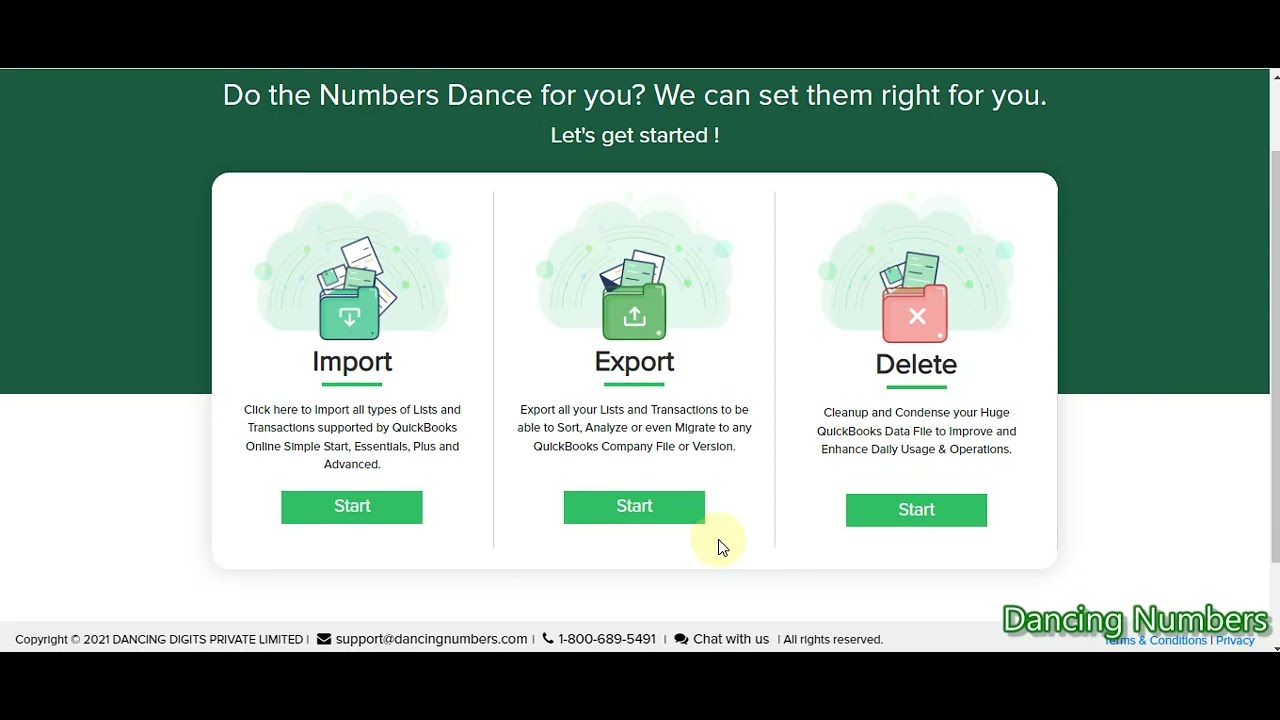 How to Export Invoices from QuickBooks Online to Google Sheets using Dancing Numbers