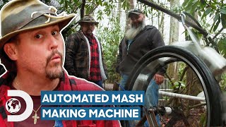 Mike & Jerry Create An Automated Mash Maker! | Moonshiners