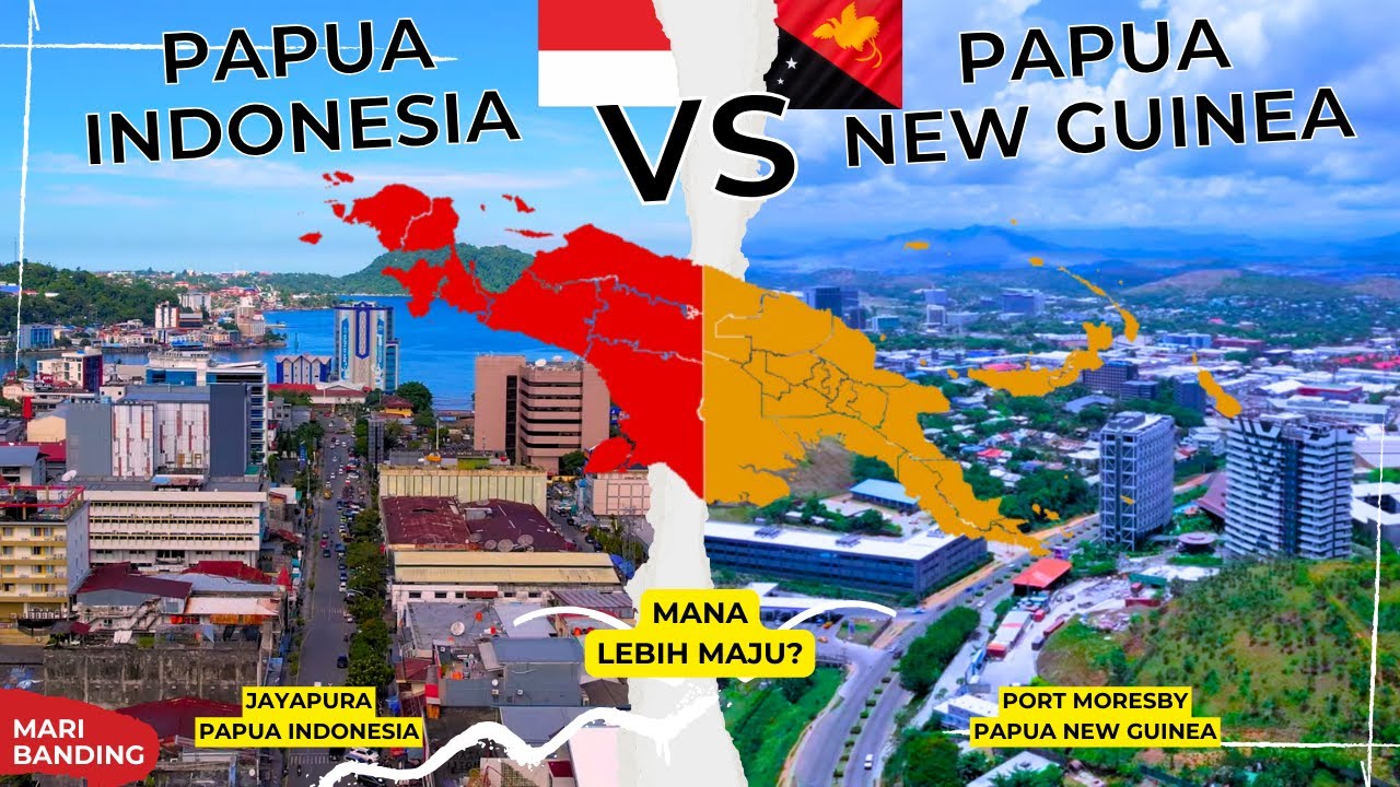 Papua Indonesia VS Papua New Guinea