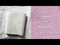 My Everyday Planner | Planner Setup | Cloth &amp; Paper | Erin Condren | Rosie Papeterie