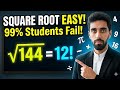 Square Root Basics for Beginners | Step-by-Step Guide 📘
