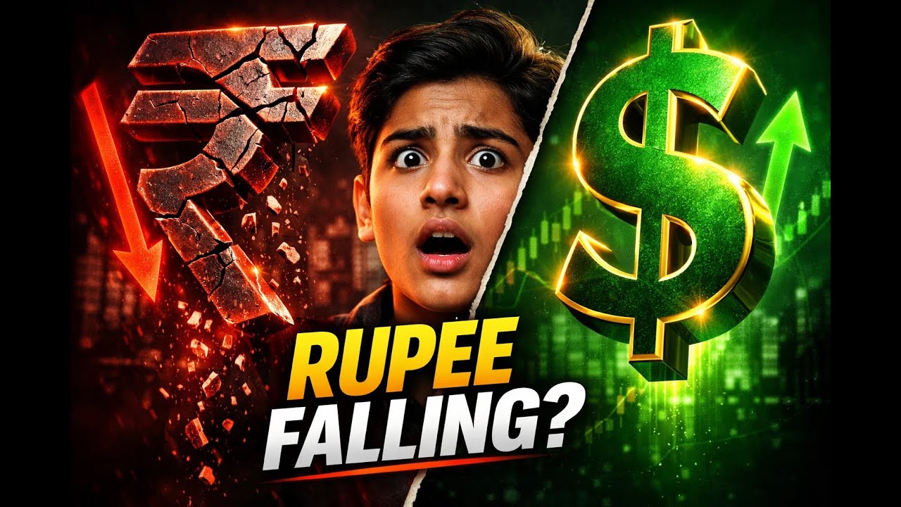 Почему индийская рупия так сильно упала по отношению к доллару США? 