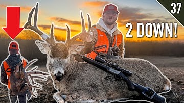 Opening Morning PUBLIC Land BUCK - DEER HUNTING at THE CABIN!