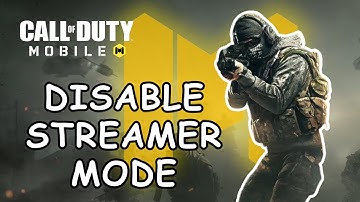 How to Disable Streamer Mode on Call of Duty? 2024 | Call of Duty Mobile
