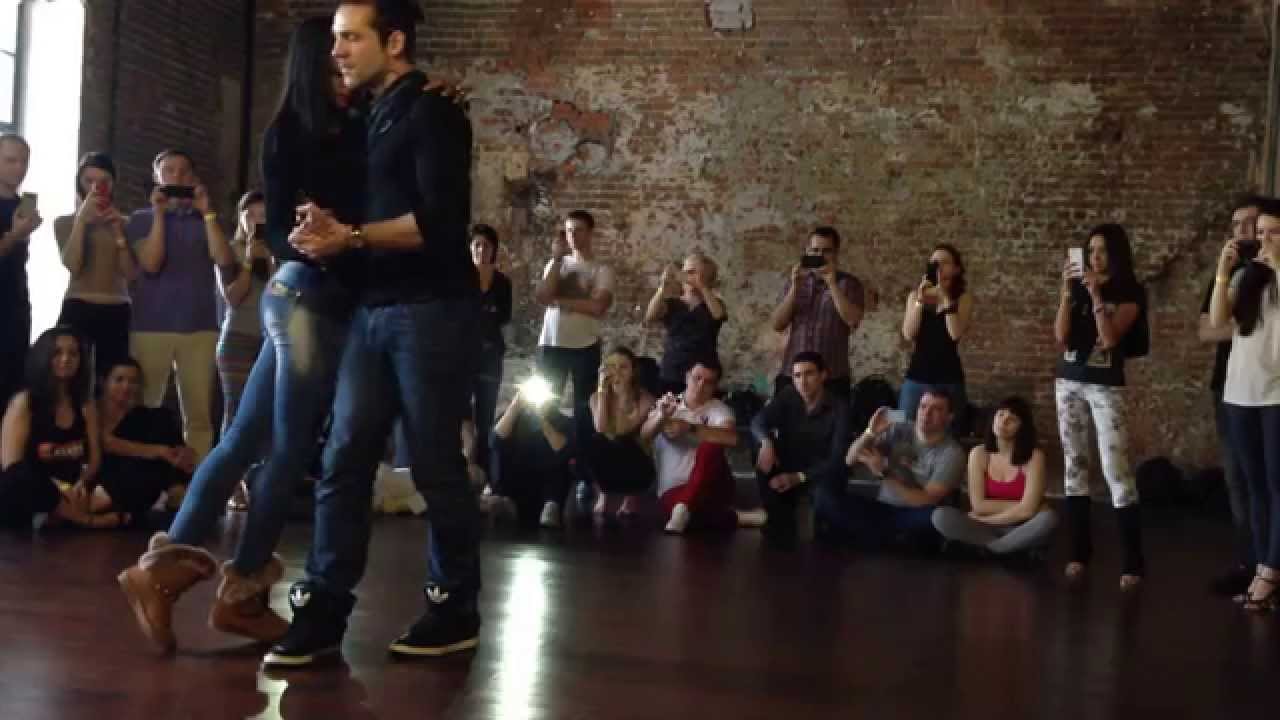 Isabelle and Felicien in Moscow Kizomba 2015