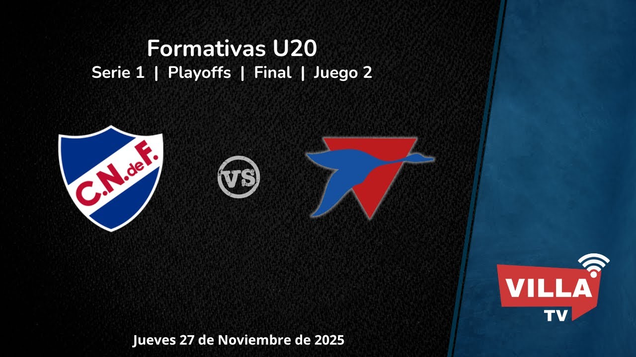 Nacional - Biguá  | Formativas U20 | Playoffs | Serie 1 | Final | Juego 2