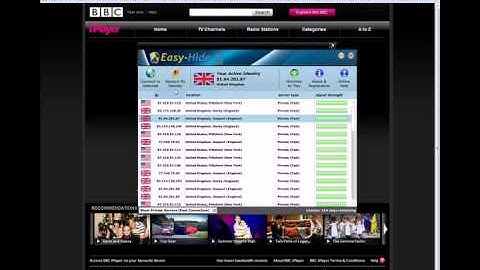 Use BBC iPlayer ANYWHERE outside the UK-- EASY & WORKS!!