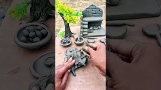 Mini Village Cooking Set in Clay 🏡🔥