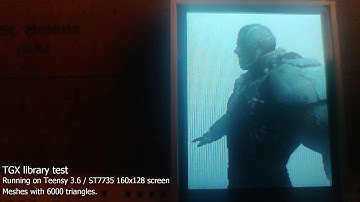 3D graphics on Teensy 3.6