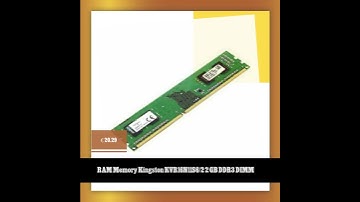 RAM Memory Kingston KVR16N11S6/2 2 GB DDR3 DIMM
