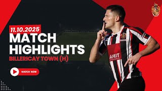Highlights | Spennymoor Town 1 Billericay Town 0 | Saturday 11th October 2025
