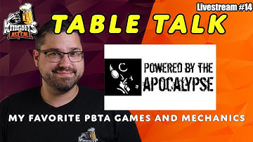 Powered by the Apocalypse: My favorite PbtA games and mechanics  - Table Talk - Livestream #14