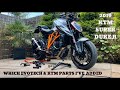 2019 KTM SUPER DUKE R, Which Evotech & KTM Powerparts I have fitted