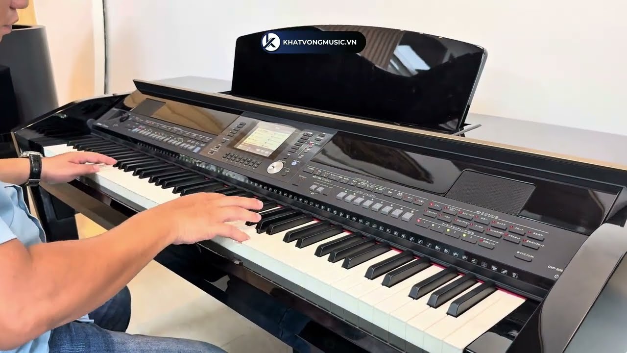 Review Yamaha CVP-505 PE | Piano điện đa chức năng