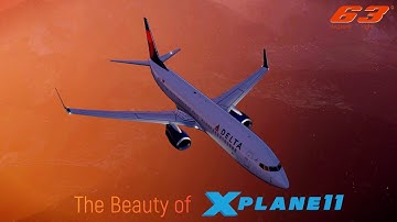The Beauty of X Plane 11. [No 3rd party Add-ons]