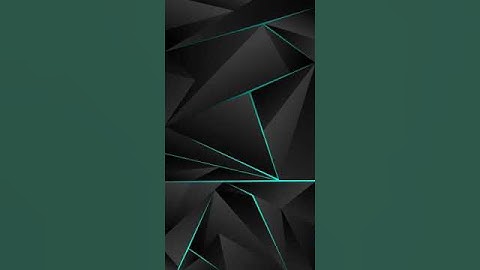 Cool dark geometric triangle Animated