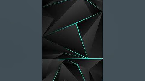 Cool dark geometric triangle Animated