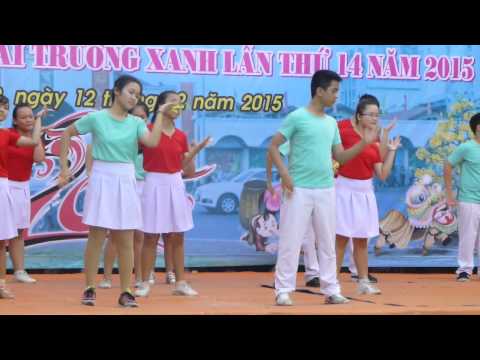 Video Nhảy hiện đại flasmob trường trung học cơ sở Trần Quốc... - YouTube