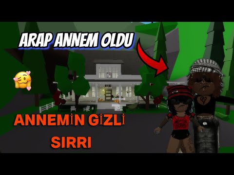 ARAP ANNEM OLDU 🤣 ANNEMİN GİZLİ SIRI 😮 ROBLOX BROOKHAVEN 💒