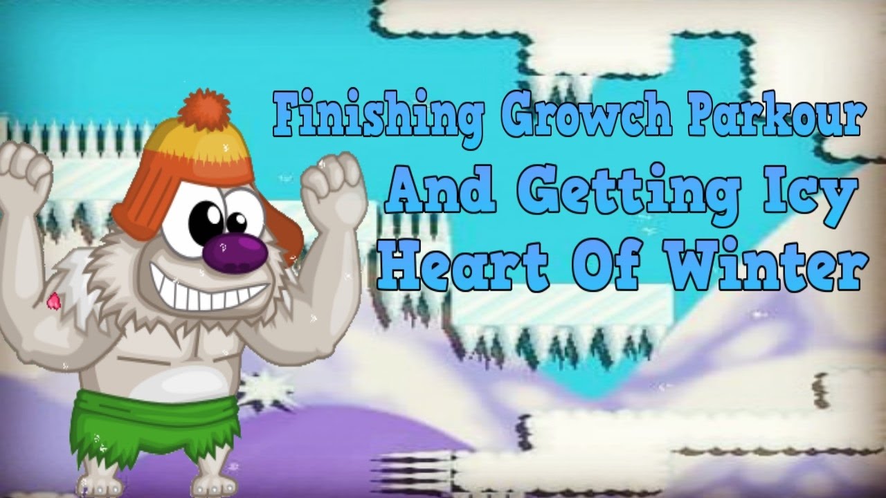 Growtopia Finishing Growch Parkour And Getting Icy Heart Of Winter
