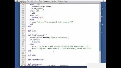 43 Finding restaurants  in Ruby Essential training course in Urdu and Hindi