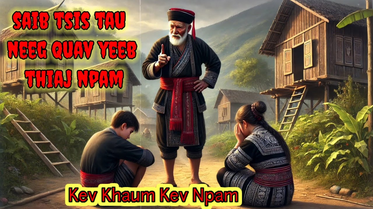 Kev npam - Neeg siab phem saib tsi tau neeg quav yeeb txom nyem thiaj npam.     25/2/2025