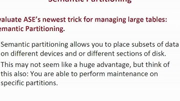 Tips and Tricks to Powering your ASE 15 Environment - Part 13 of 15