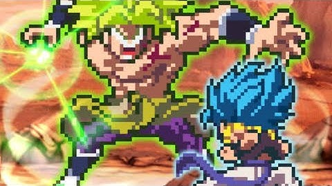 Gogeta TP V3 OP(AF) VS Broly DBS V2 OP in Jump Force Mugen