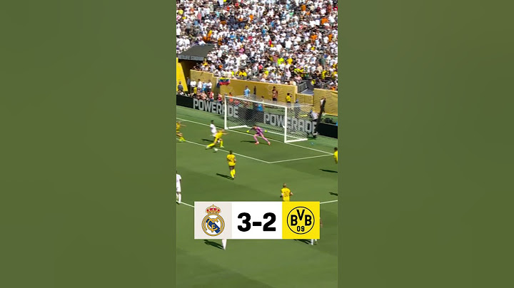 Real Madrid vs Borussia Dortmund: highlights en 60 segundos ⏱️🔥