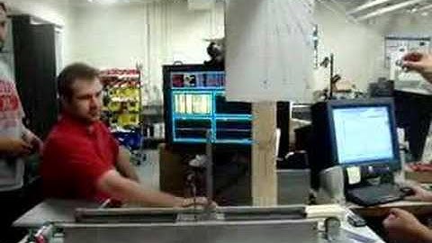 Inverted Pendulum: Disturbance Rejection Test