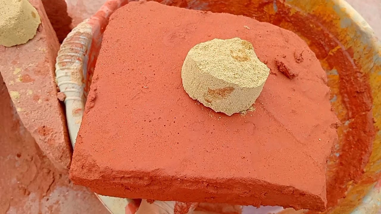 Series#2🌈Pure Red Dirt Full Water Dipping @YasminASMR-dv4ty