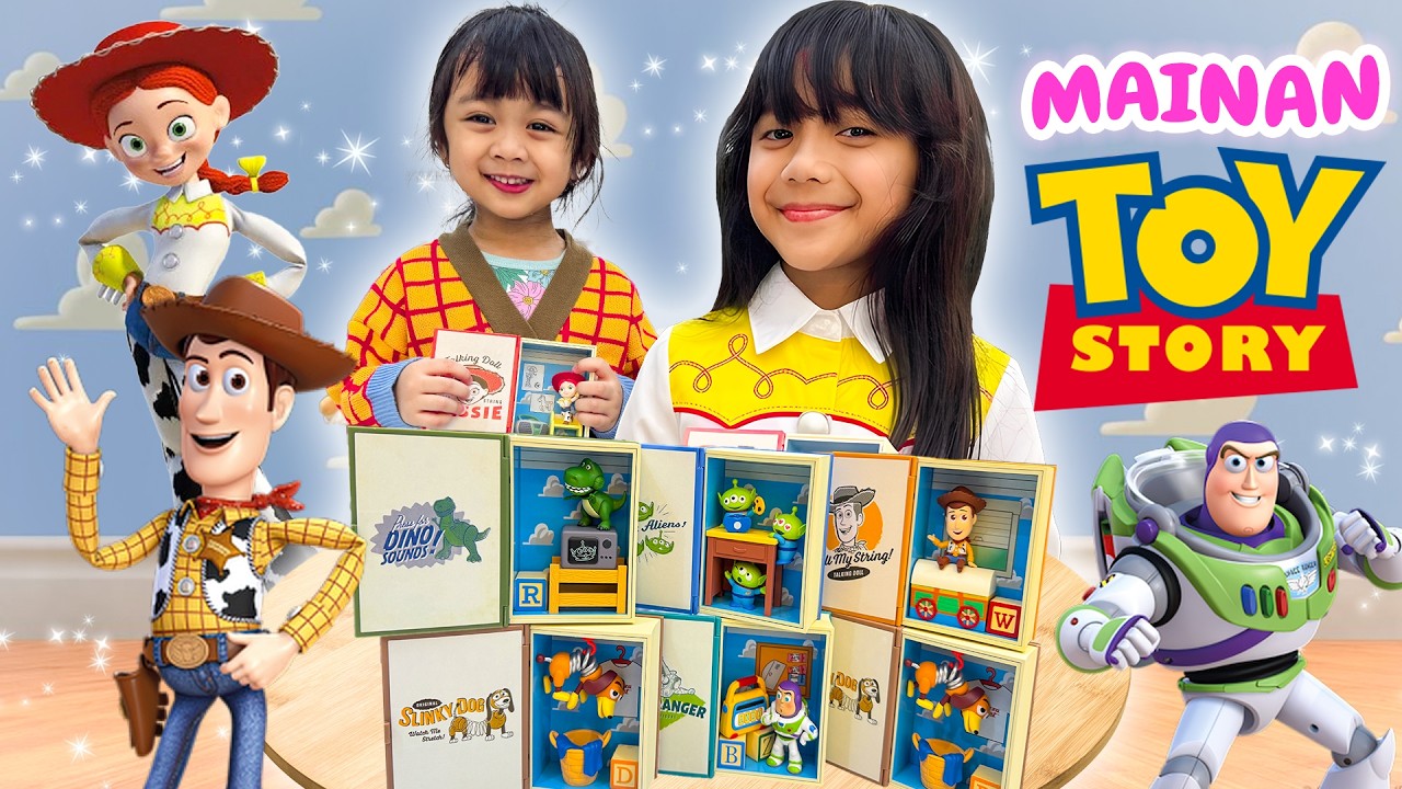 SAMANTHA AUDREY UNBOXING BLIND BOX TOY STORY SUPRISE DARI MAMA 😍 DAPET KARAKTER SECRET