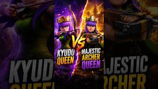 Kyudo Queen VS Majestic Queen: Which Skin is Actually Better? #coc
