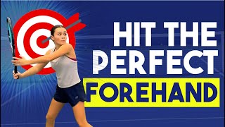 How to Hit the PERFECT Forehand in Tennis | RCW Athletic Club Tennis Drill Series