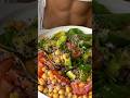 Chickpea Salad 🤤 Quick & easy meal prep!