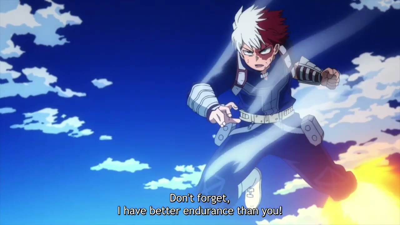 Shoto vs Dabi | My Hero Academia Season 6 Episode 12 - YouTube