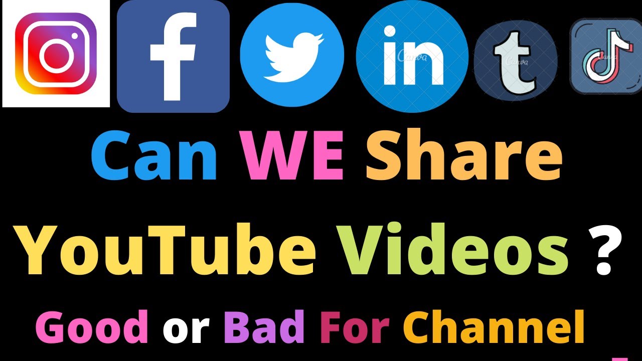 Share Your YouTube Videos On Social Media Yes 100 You Can Share share-your-youtube-videos-on-social-media-yes-100-you-can-share