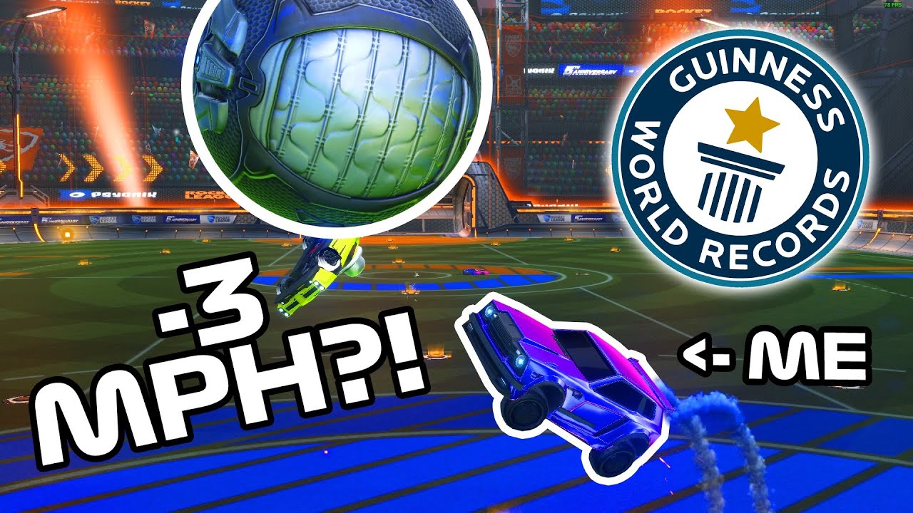 WORLD RECORD goal RL WR YouTube