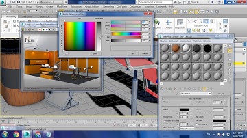 Tutorial on Modeling and texturing a stall in 3dsmax using Vray (Part 3)