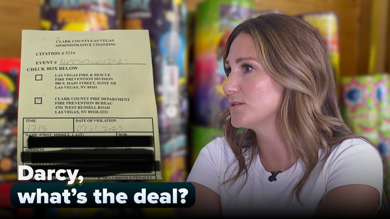 Las Vegas mother one of many caught in aggressive fireworks enforcement