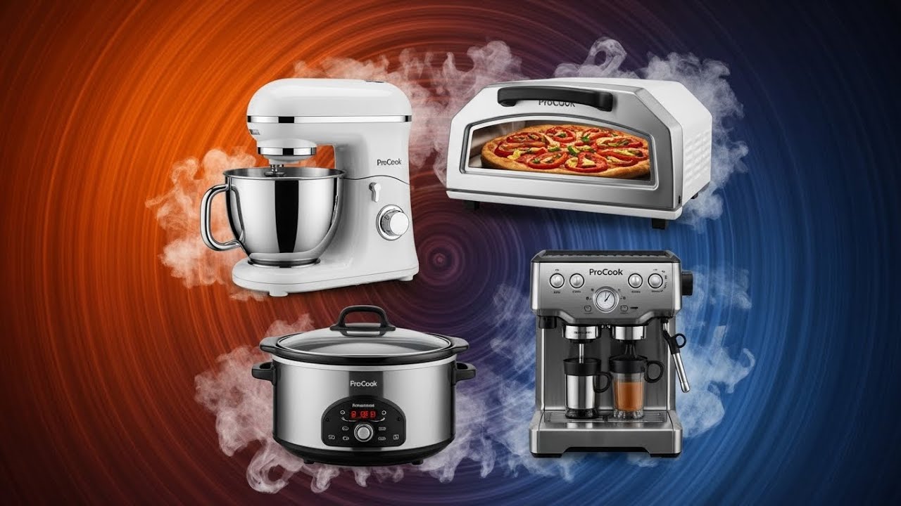 ProCook Electric Kitchen 2026 Cheap Smart Home Stand Mixers,Pizza Oven ...