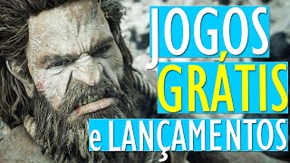 EITA!! 4 NOVOS JOGOS GRÁTIS no PC (Steam) e LANÇAMENTOS da SEMANA 