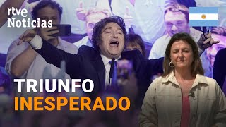 Argentine Elections: Milei Wins with Over 40% of the Votes | RTVE News