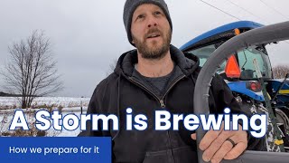 Winter hit HARD | Preparing for a Winter Storm on the Homestead