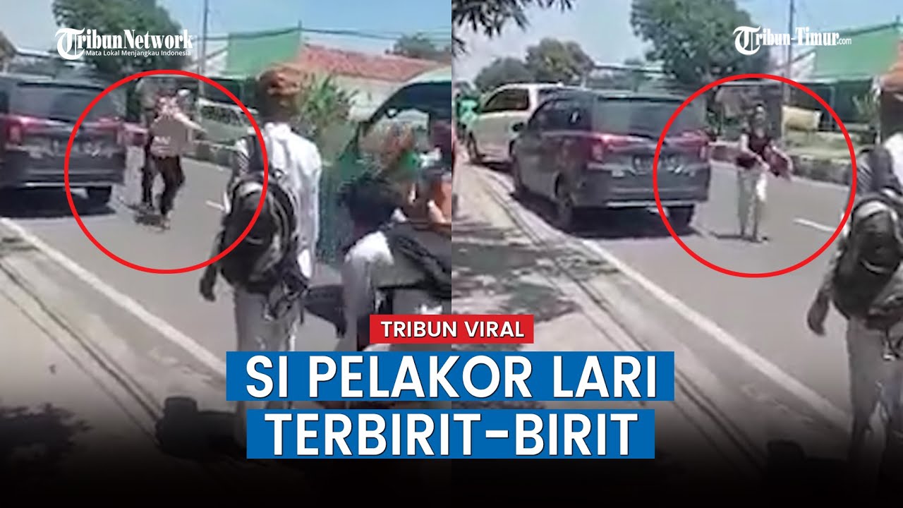 Layangan Putus Versi Cirebon Viral, Istri Sah Kejar Pelakor Suami Malah Menahan